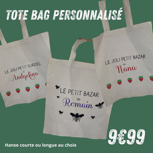 Tote bag rentré scolaire