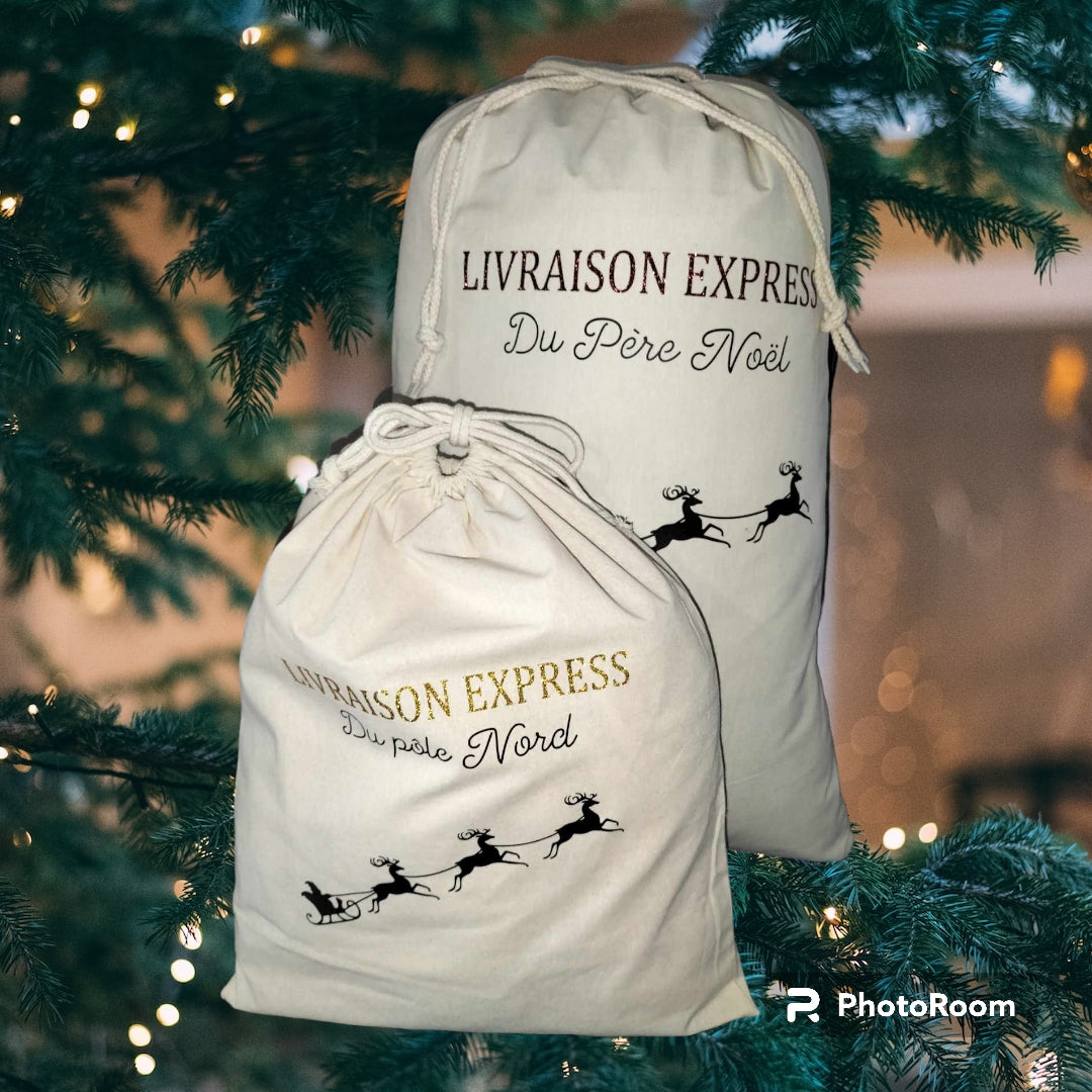 Hotte de Noël "Livraison Express"