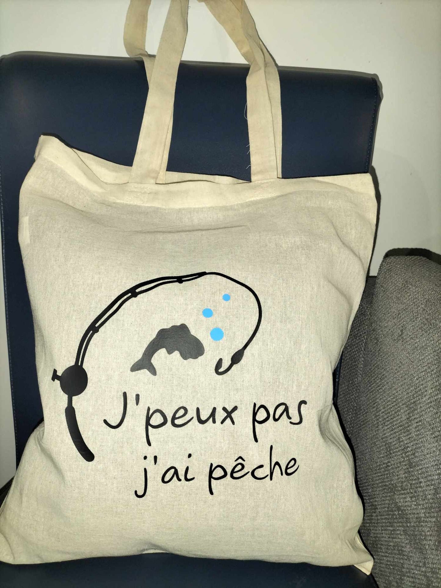 Tote bag " j'peux pas.."