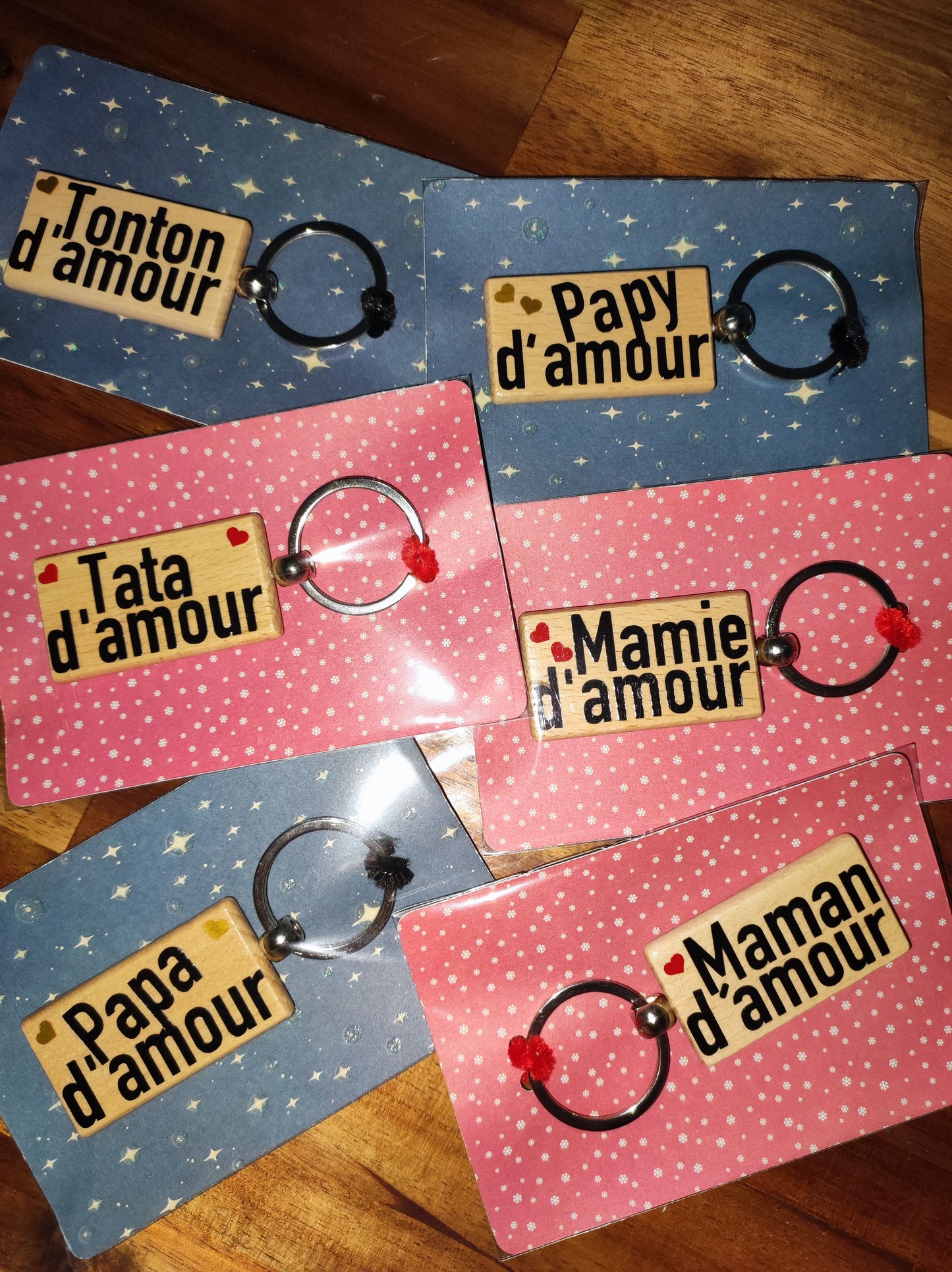 Porte clés "... D'amour"